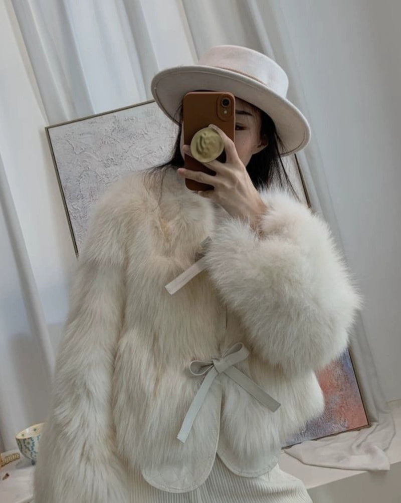 Faux Fur Short Jacket