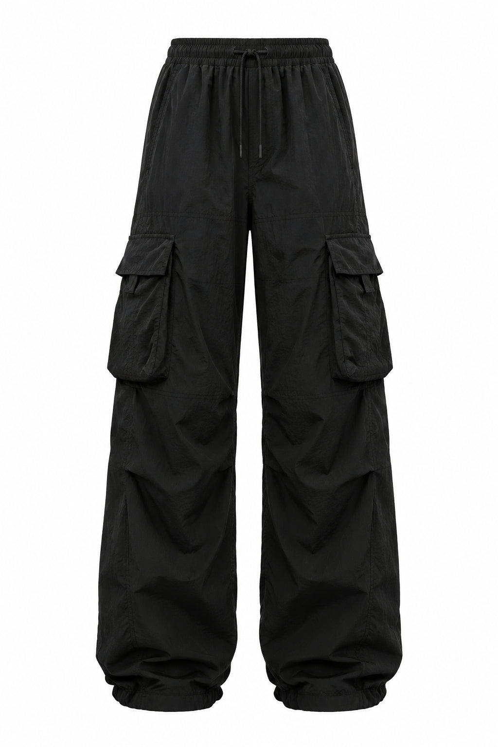 Multi-Pocket Wide Cargo Pants