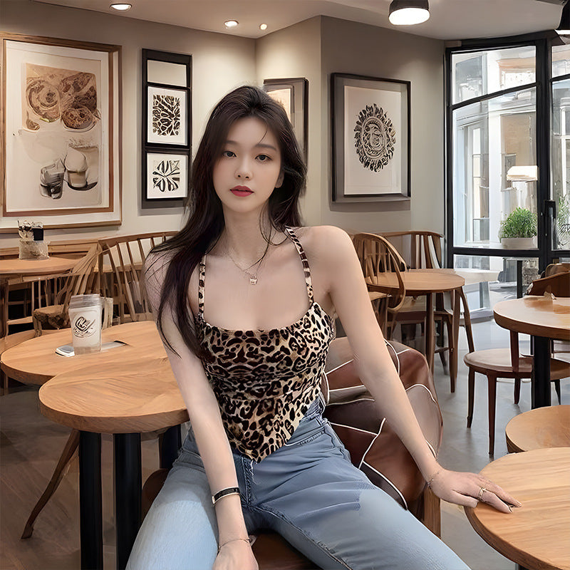 Leopard Print Cami Top