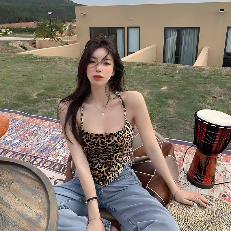 Leopard Print Cami Top
