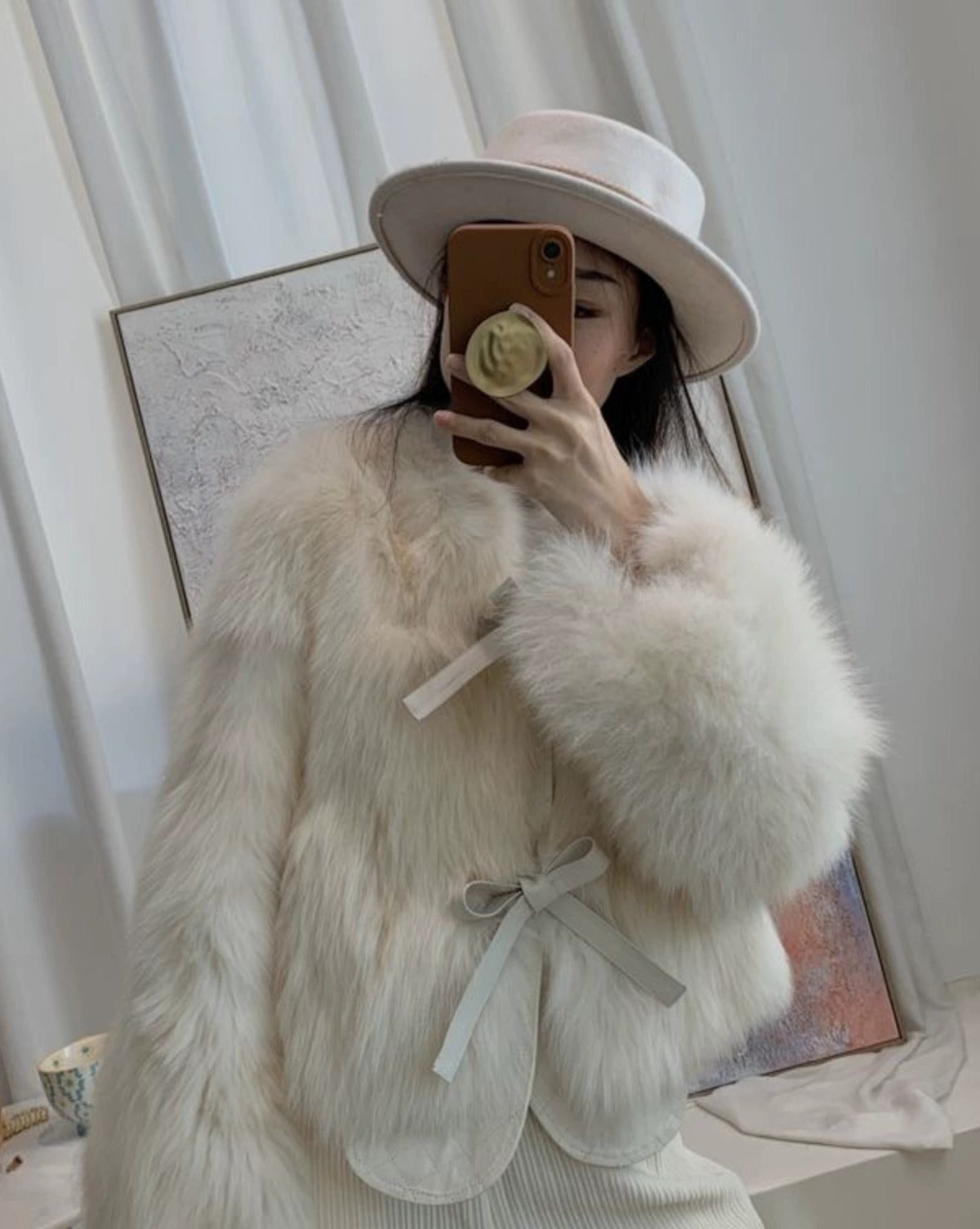 Faux Fur Short Jacket