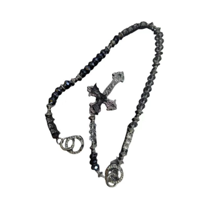 Beaded Cross Pants Chain