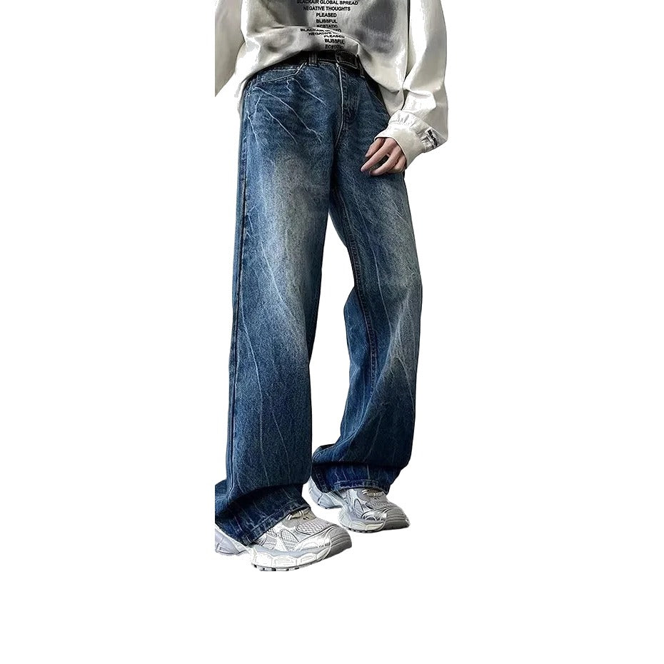 Lightning Washed Flare Jeans